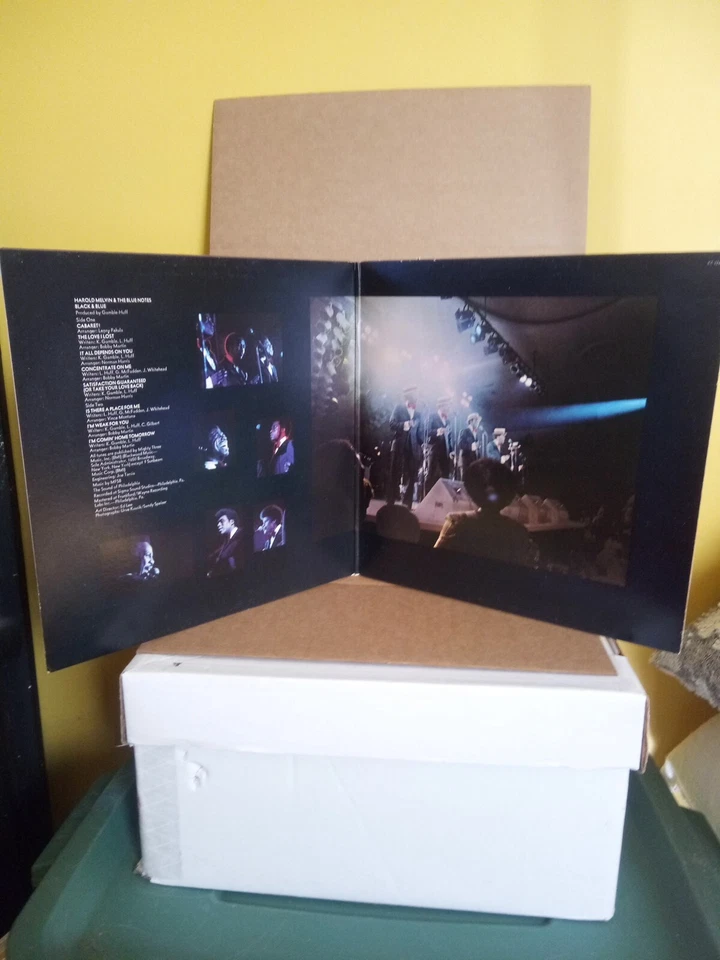 Harold Melvin & The Blue Notes Black & Blue 1973 Vinyl Record LP (VG+) - Image 3 of 4