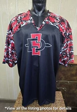 NCAA San Diego State Aztecs Spear Logo Digital Camo 4XL Prosphere Jersey