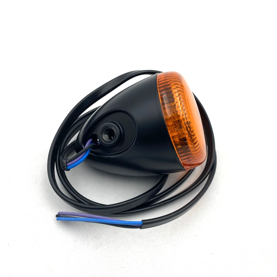 Señal de giro bala delantera negra OEM Harley 67800562 04-22 Sportster XL Dyna Foto 4 de 4