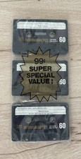 Three Pack New 60 Minute Intermagnetics Cassette Tapes