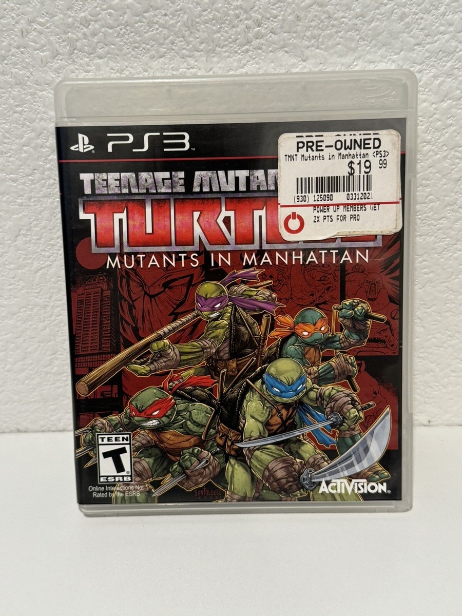 Teenage Mutant Ninja Turtles: Mutants in Manhattan PS3 W