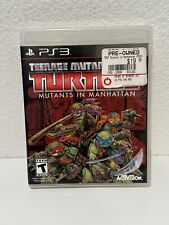 Teenage Mutant Ninja Turtles: Mutants in Manhattan PS3 W insert No Manual TESTED