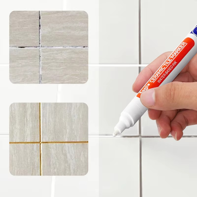Tile Grout Filler Pen Tube - Refresh - Anti Mold - Waterproof - Repair