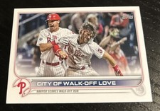 2022 Topps City Of Walk-Off Love #321 Philadelphia Phillies