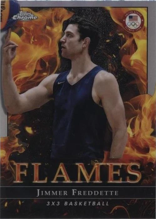 2024 Topps Chrome U.S. Olympic & Paralympic Team and Hopefuls - Jimmer Fredette #F-6