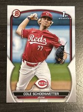 2023 Bowman Draft #BD116 Cole Schoenwetter Cincinnati Reds