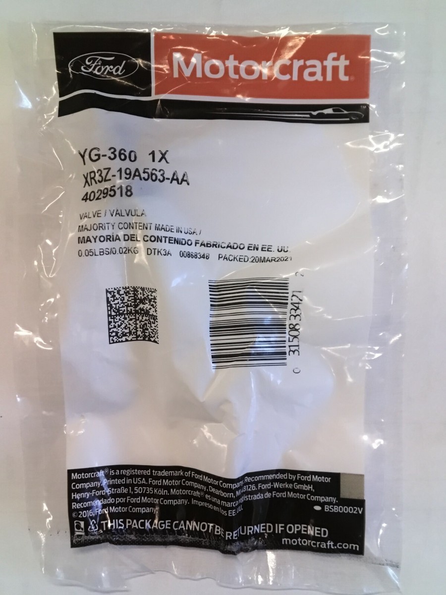 ふみゃ Genuine Ford Motorcraft XR3Z19A563AA YG-360 Vacuum Control Valve