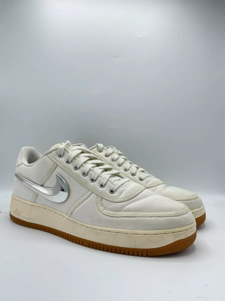 pijnlijk Dicteren Bewustzijn Size 13 - Travis Scott x Nike Air Force 1 Sail Cactus Jack | eBay