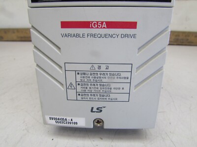 LS SV004iG5A-2 , INVERTER, 3ph , 380-480V, 3.9 A , GOOD TAKEOUT