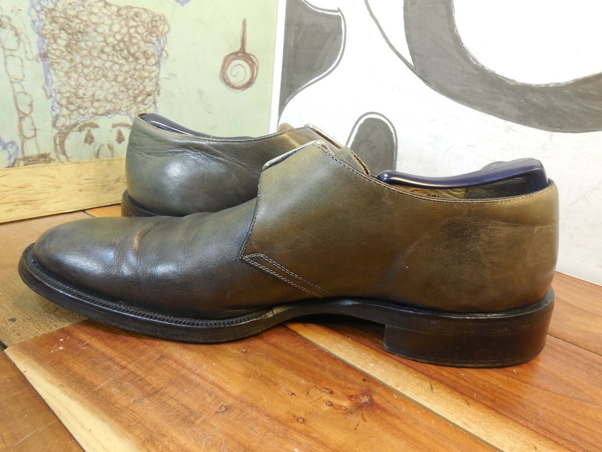 Brass boot Italy men’s monk strap dress shoe burnished brown leather men’s 10 Monk Strap Shoe Tan Brown | Thomas Bird | tblon.com main image 2