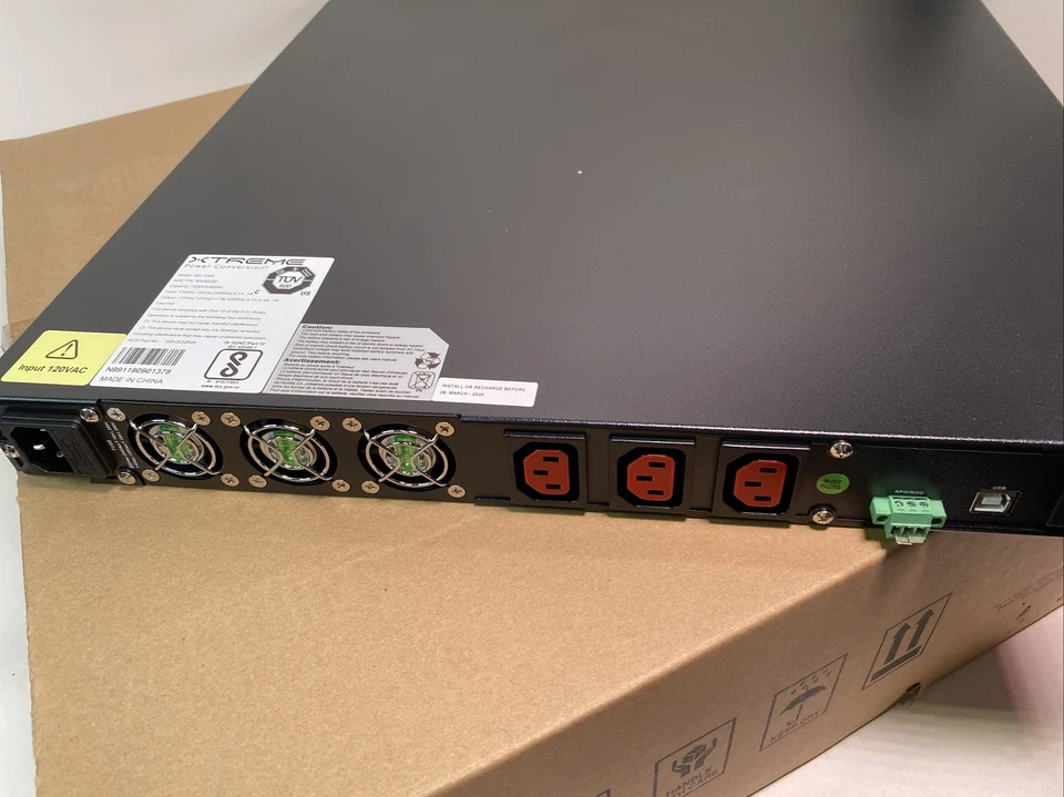 Xtreme Power Conversion N91-1000 1000VA/800W Rackmount UPS - Image 4 of 4