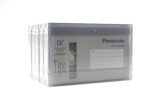 Viel 5 panasonic Digital Video Kassette Tape AY-DV186AMQ, 186MIN
