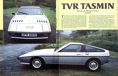 1981 TVR Tasmin Coupe Road Test Technical Data Review Article