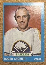 1973-74 Topps Roger Crozier #108 Buffalo Sabres