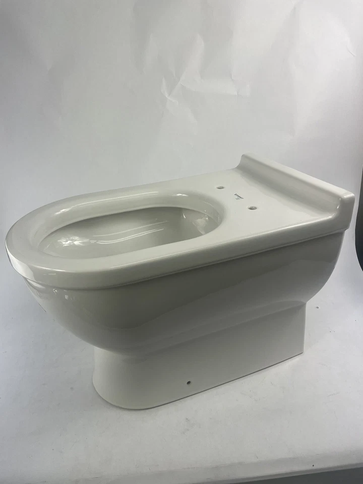 Duravit 2158090000 Starck 3 cuenco de inodoro alargado de montaje en piso áspero blanco Foto 2 de 4