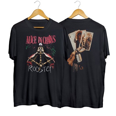 Vintage 1993 Alice In Chains Rooster Shirt Unisex Cotton S-5XL For 