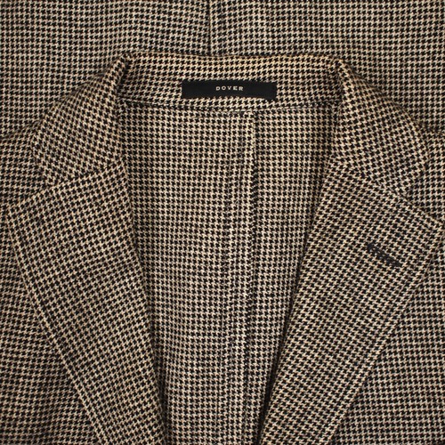 BOGLIOLI Dover wool & cotton houndstooth jacket size IT 48 / M / Medium blazer - Imagen 2 de 15