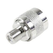 N-F Type N Male Plug to F Female Jack RF Connector Adapter Straight