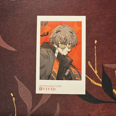 [NIJISANJI EN AR LIVE  COLORS ] Snapshot Card - Alban Knox (Unsigned)