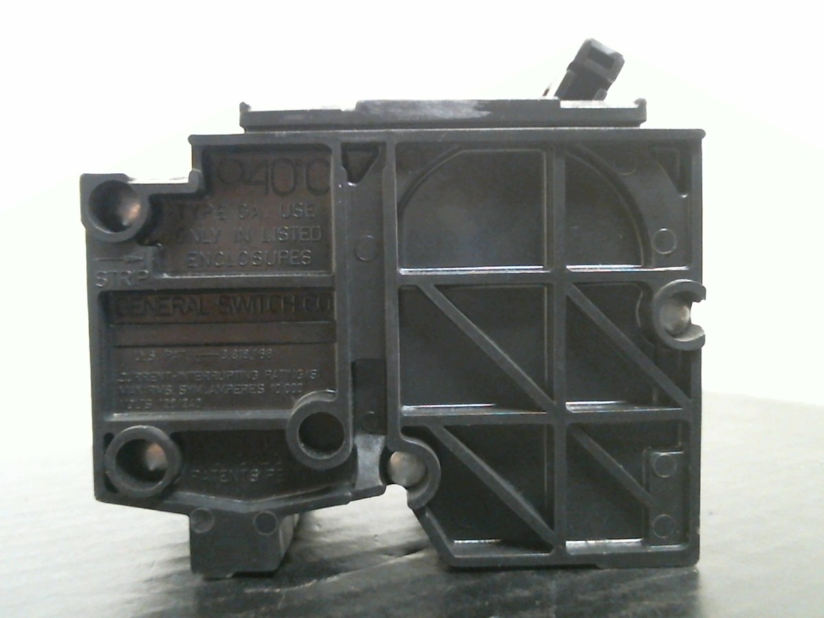 General Switch Residential Circuit Breakers, Type GA-40 Use General Switch Residential Circuit Breakers, Type GA-40 Use