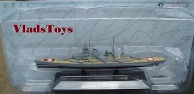 #ad DeAgostini 1 1250 German Kriegsmarine heavy cruiser Admiral Hipper 1937 DAKS16 $26.95