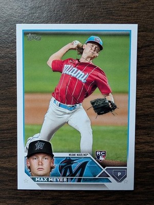 2023 Topps Series 2 Max Meyer Rookie Card #388