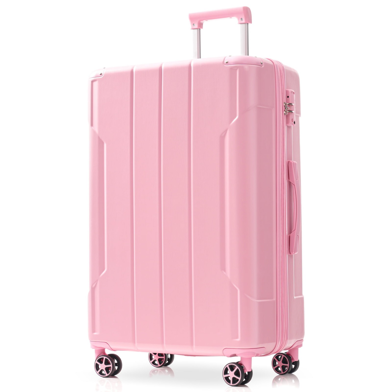 Lightweight Durable Abs Suitcases W/ Double Wheels