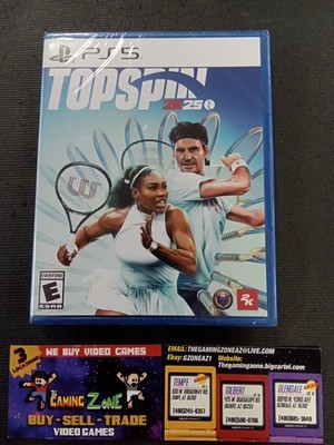 (BRAND NEW SEALED) TopSpin 2K25 (Sony PlayStation 5)