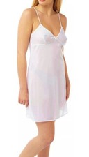 Marlon Ladies White Cling Resistant Full Underslip Petticoat UK Sizes 12  18