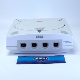 Dreamcast Console Sega - Does Not Read Disc - FOR REPAIR W/ Controller + Cables