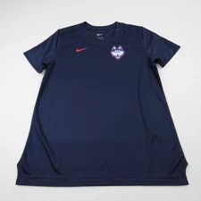 UConn Huskies Nike Dri-Fit Short Sleeve Shirt Women's Navy New