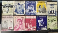 Set Of 37 Vintage Sheet Music Lot 1930 s And 1940 s A Christmas Piano Book