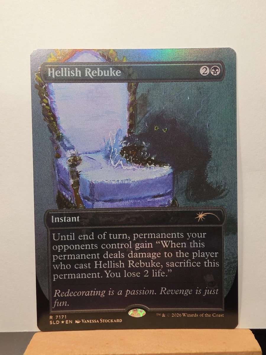 Hellish Rebuke 7171 Secret Lair Drop for sale | eBay