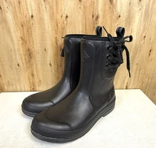 Muck Originals Rubber Boots Women's SIZE 9 Waterproof Pull-On Mid OMW-000 (Z)