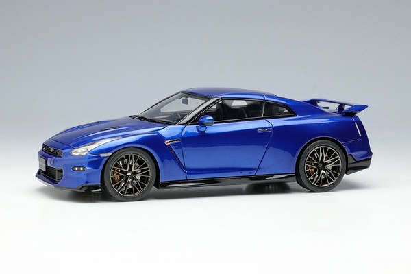 Make Up EM695A 1:43 Nissan GT-R Premium 2024 Blau Modellauto Eidolon-image