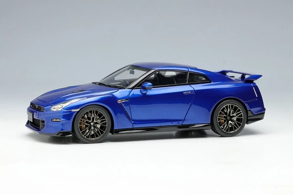 Make Up EM695A 1:43 Nissan GT-R Premium 2024 Blau Modellauto Eidolon-image
