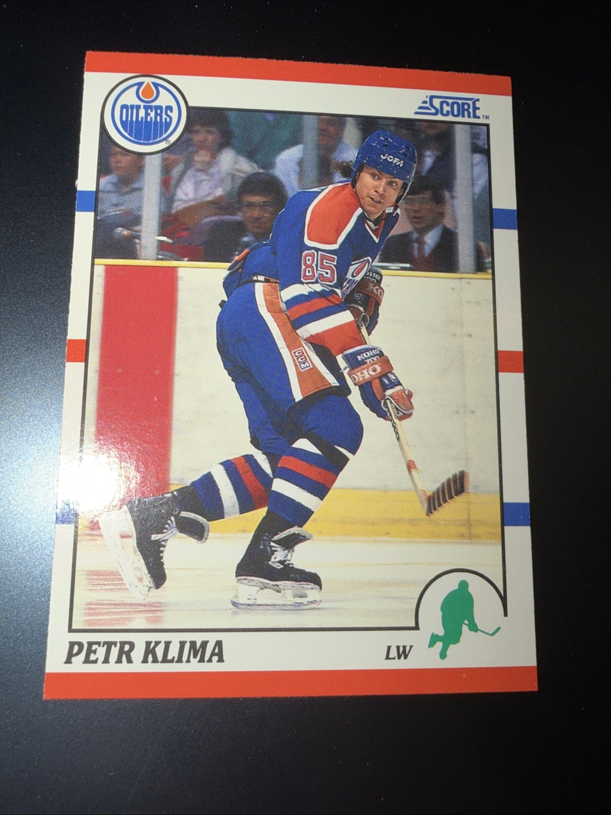 Petr Klima 1990 Score #232 Edmonton Oilers