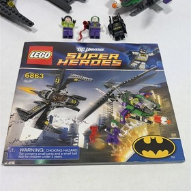 LEGO Batman 6863: Batwing Battle Over Gotham City - 100% Complete With Manual