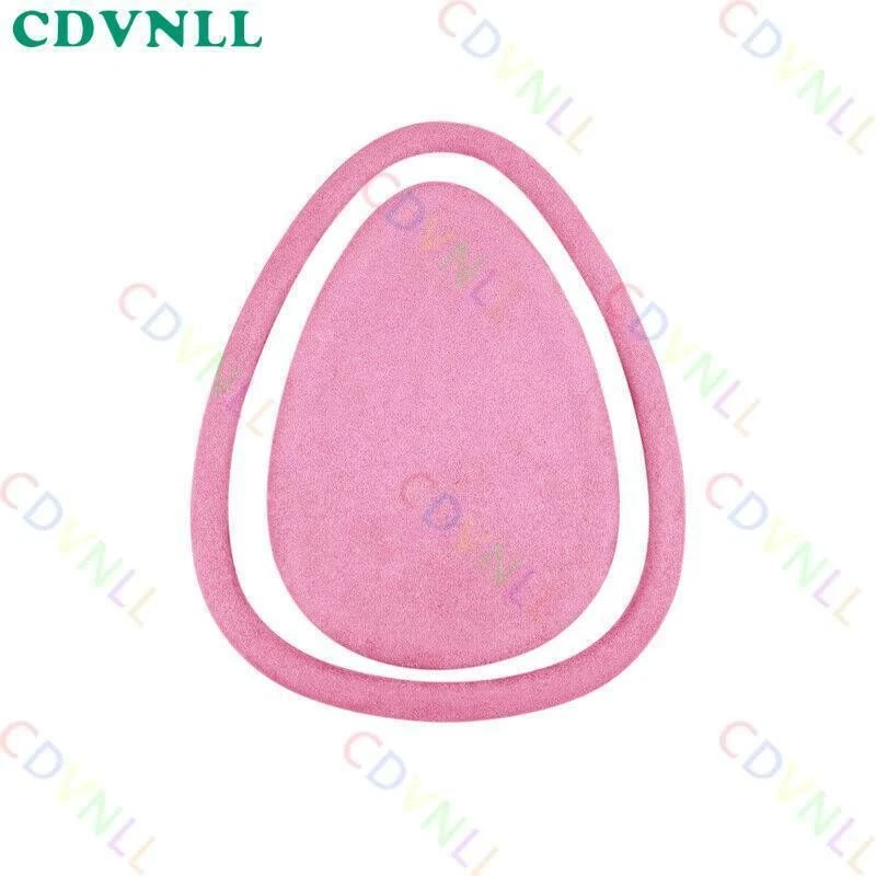 For Mini Cooper Clubman F54 Pink Suede Car Console Dashboard Horn Frame Cover 2* — 第 4/4 张图片