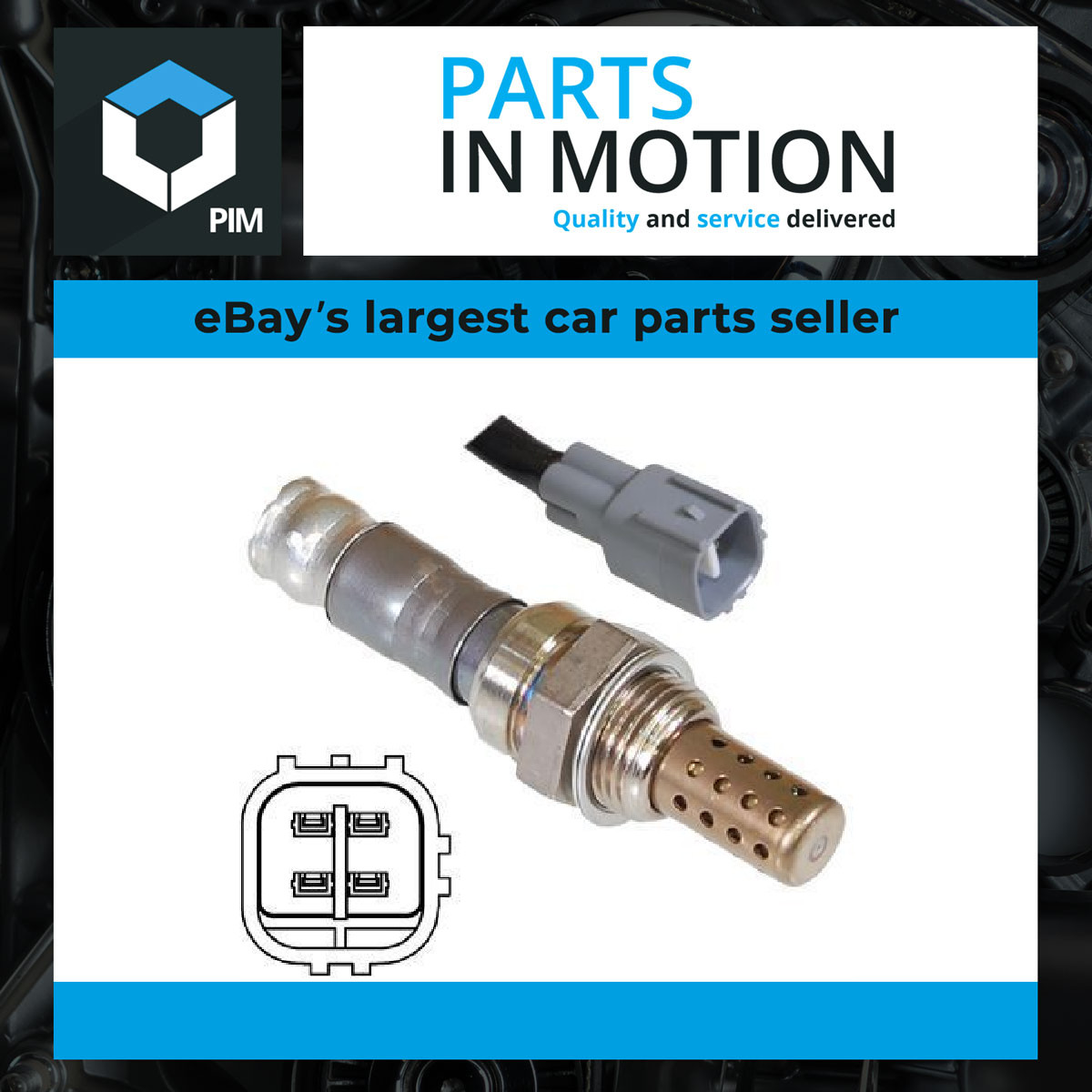 Lambda Sensor VE381304 Cambiare Oxygen Genuine Top Quality Guaranteed New
