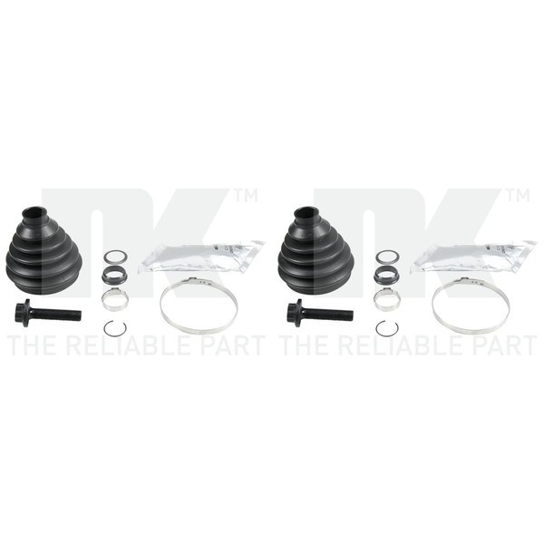 2X NK Achsmanschette Satz Radseitig Passend FüR Audi A1 A3 TT Seat Altea Cordoba-image