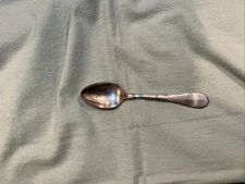 Vintage P  & W aircraft Co. Pratt & Whitney Tavern Hotel Plate 1/2  6” Teaspoon