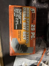 Drill Master 29 PC.TITANIUM NITRIDE COATED DRILL BIT SET ITEM 05889 NEW