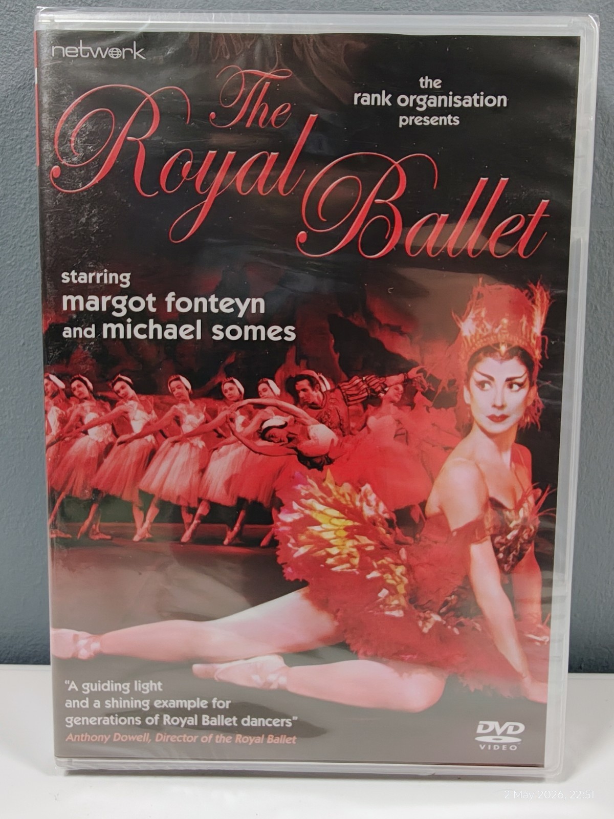 The Royal Ballet (NEW SEALED DVD 2007) MARGOT FONTEYN MICHAEL SOMES