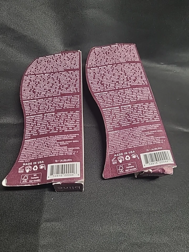 BLINC EYEBROW MOUSSE AUBURN  4.7ML 0.16 FL OZ WATERPROOF VEGAN CRUELTY  Lot Of 2 - Image 4 of 4