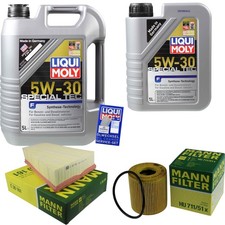 INSPEKTIONSKIT FILTER LIQUI MOLY ÖL 6L 5W-30 für Ford Galaxy WA6 2.0 TDCi S-Max