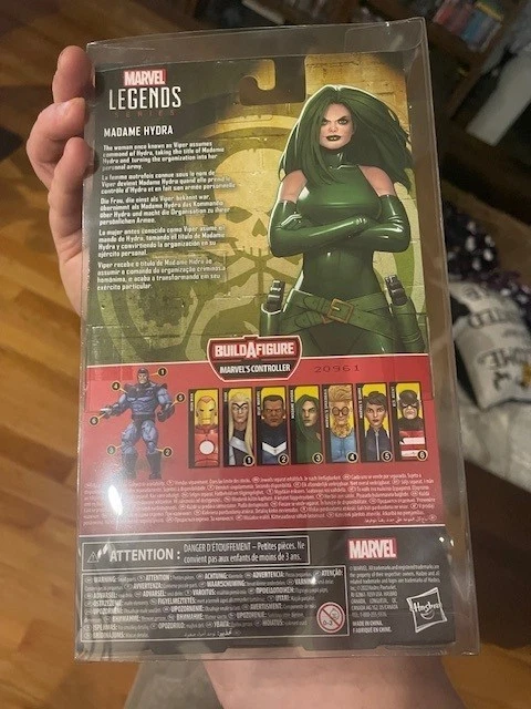 Figura de acción Marvel Legends Madame Hydra - Controlador Serie BAF - ¡NUEVO EN CAJA! Hasbro Foto 2 de 2