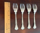 Gorham CHANTILLY Sterling Silver Salad Forks Set of 4 – .925 Classic