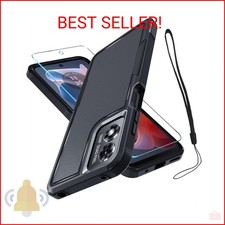 RMOCR for Motorola Moto G Play 2024 Case, Full Body Heavy Duty Rugged Shockproof