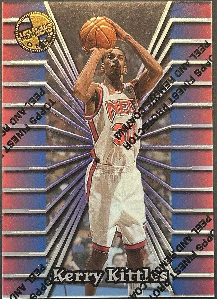 Topps Finest #51 1996 Kerry Kittle solo miembros radiocontrol impecable corte/calidad como nuevo💰 Foto 3 de 3